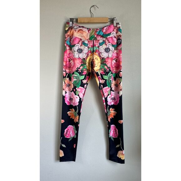 Lunafide Flower Reign Pullover Hoodie and Matching Legging Lounge Set Size S/M - Picture 6 of 12